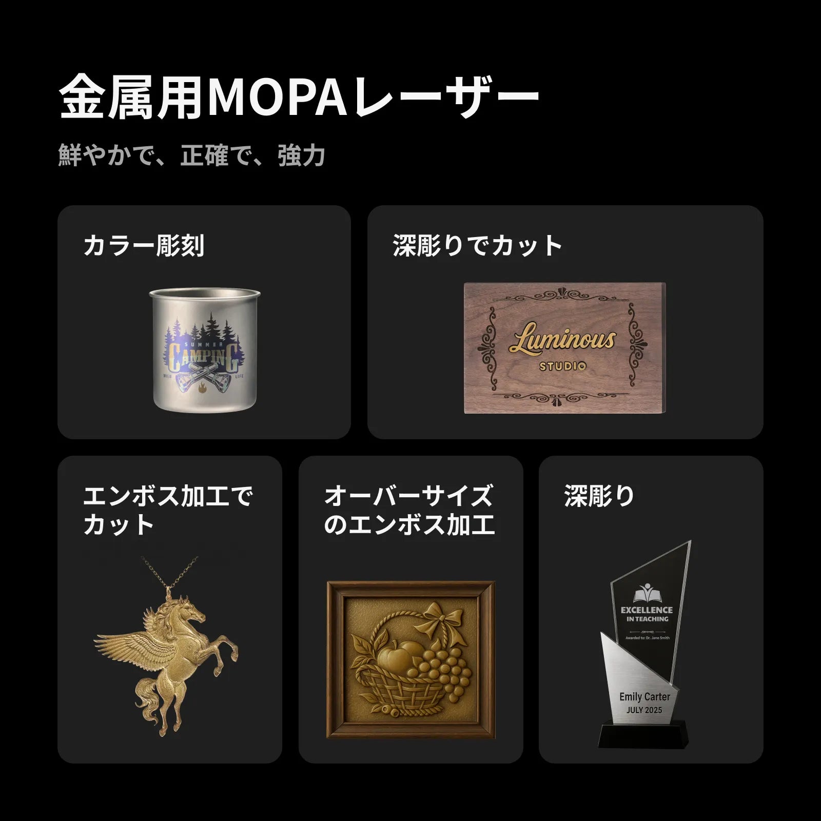 xTool F2 Ultra 60W MOPA & 40W ダイオード デュアルレーザー彫刻機