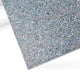 0.3cm シルバースパークルグリッターアクリルシート プラスチック(3枚)