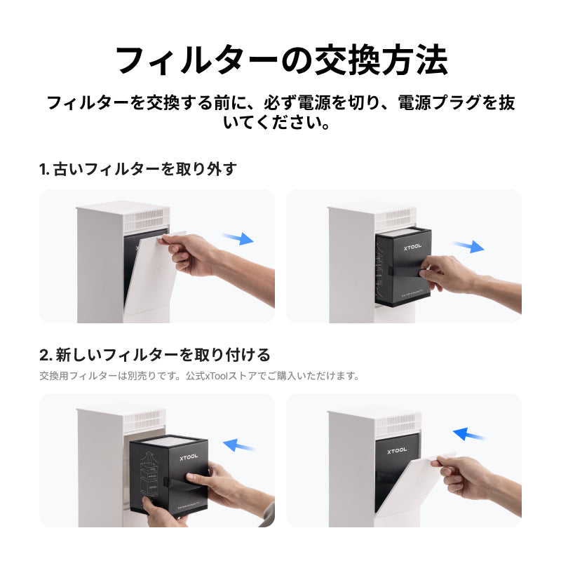 xTool F2 ポータブルレーザー加工機 | 15Wダイオード & 5W赤外線(IR)搭載 デュアルレーザー彫刻機