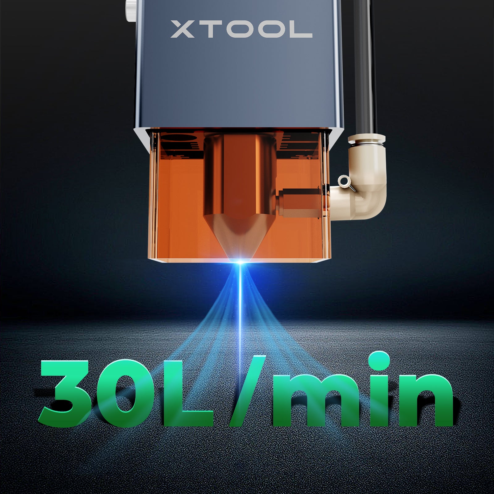 xTool D1 Pro/D1/M1用エアアシストセット
