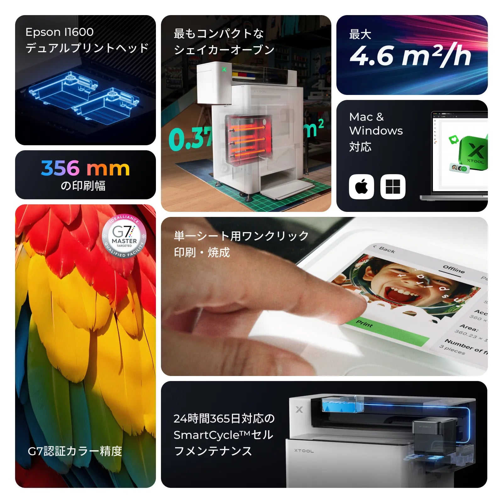 xTool Apparel Printer(アパレルプリンター)：アパレル印刷の新時代