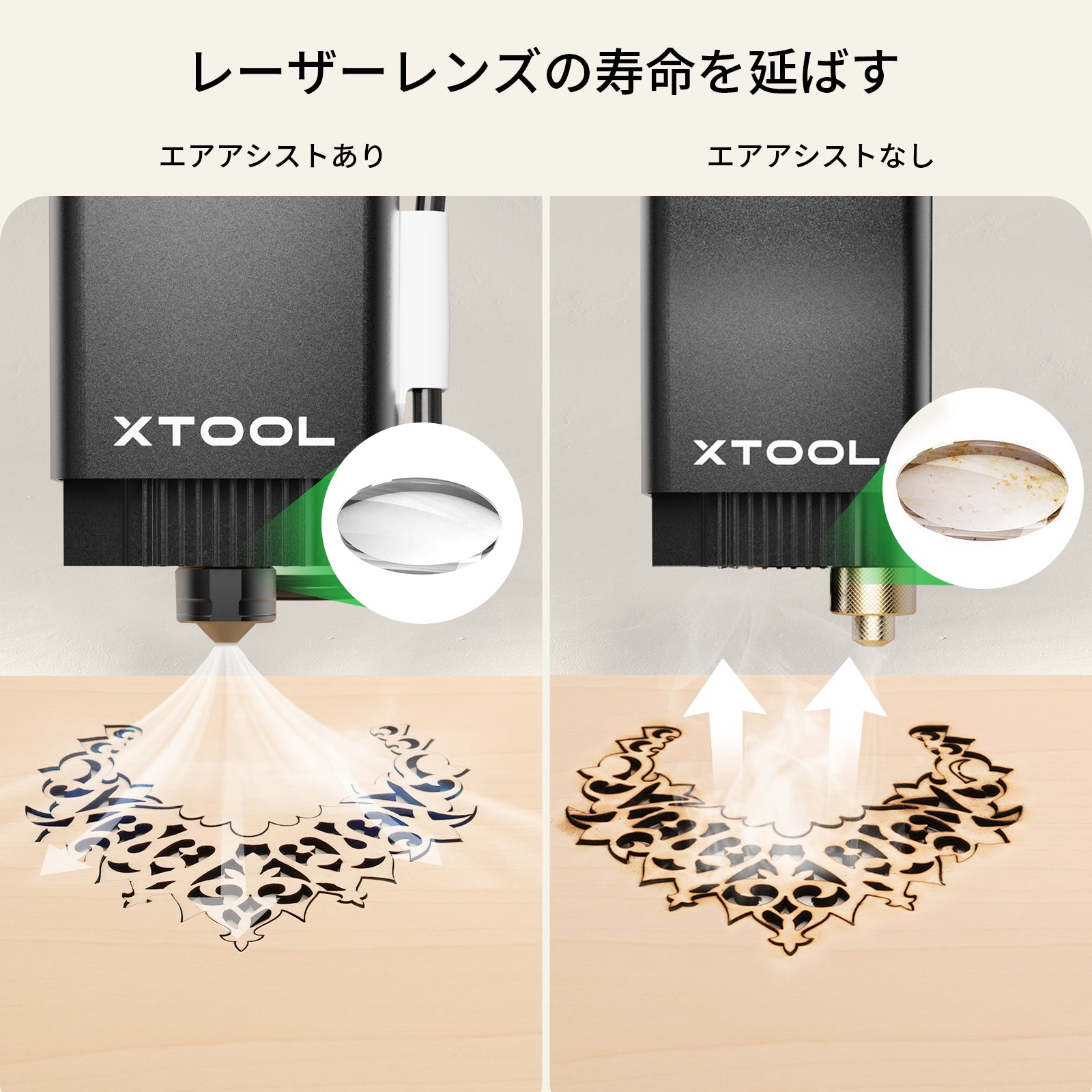 xTool M1専用エアアシストセット