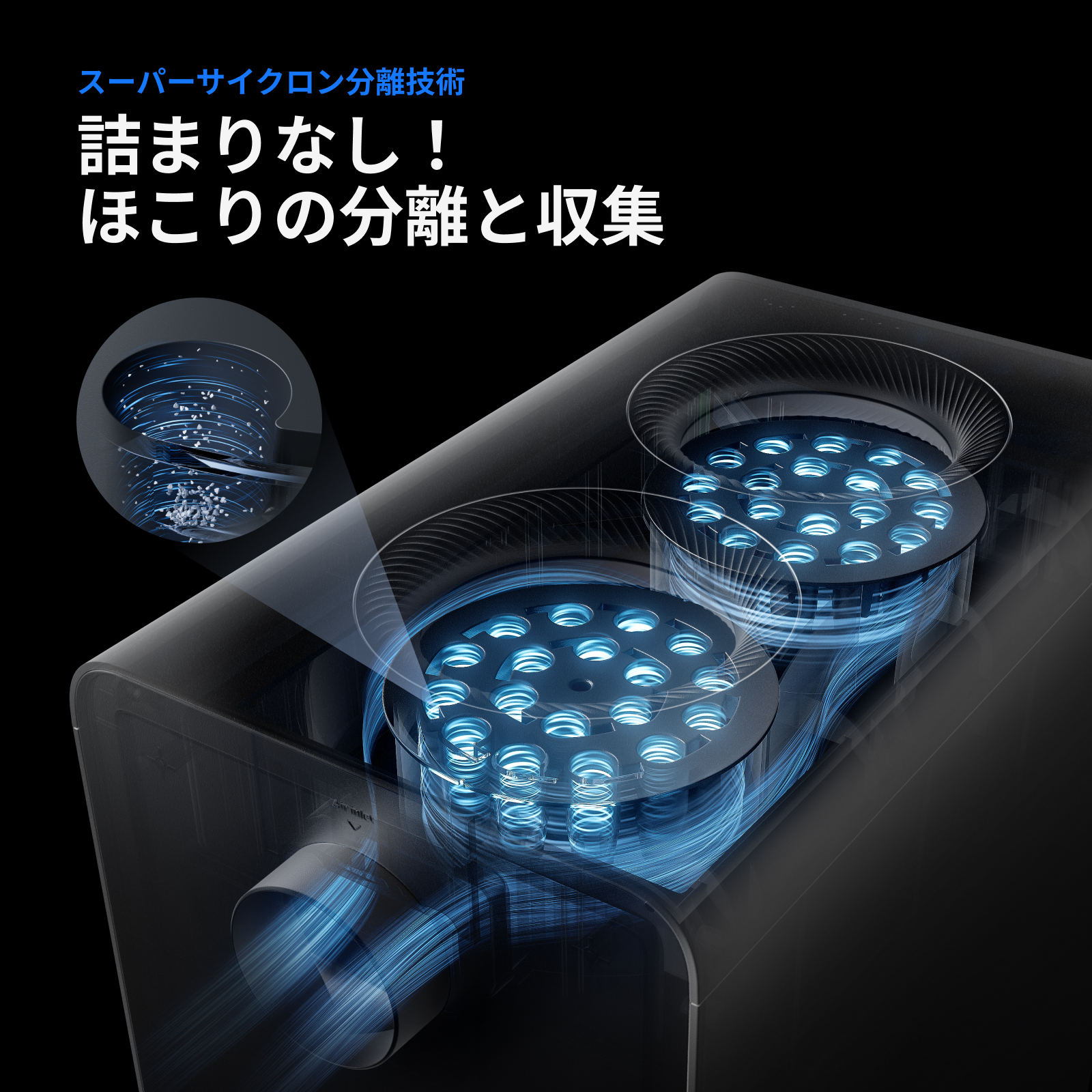 xTool SafetyPro™ AP2/ AP2 Max スーパーサイクロン搭載 空気清浄機