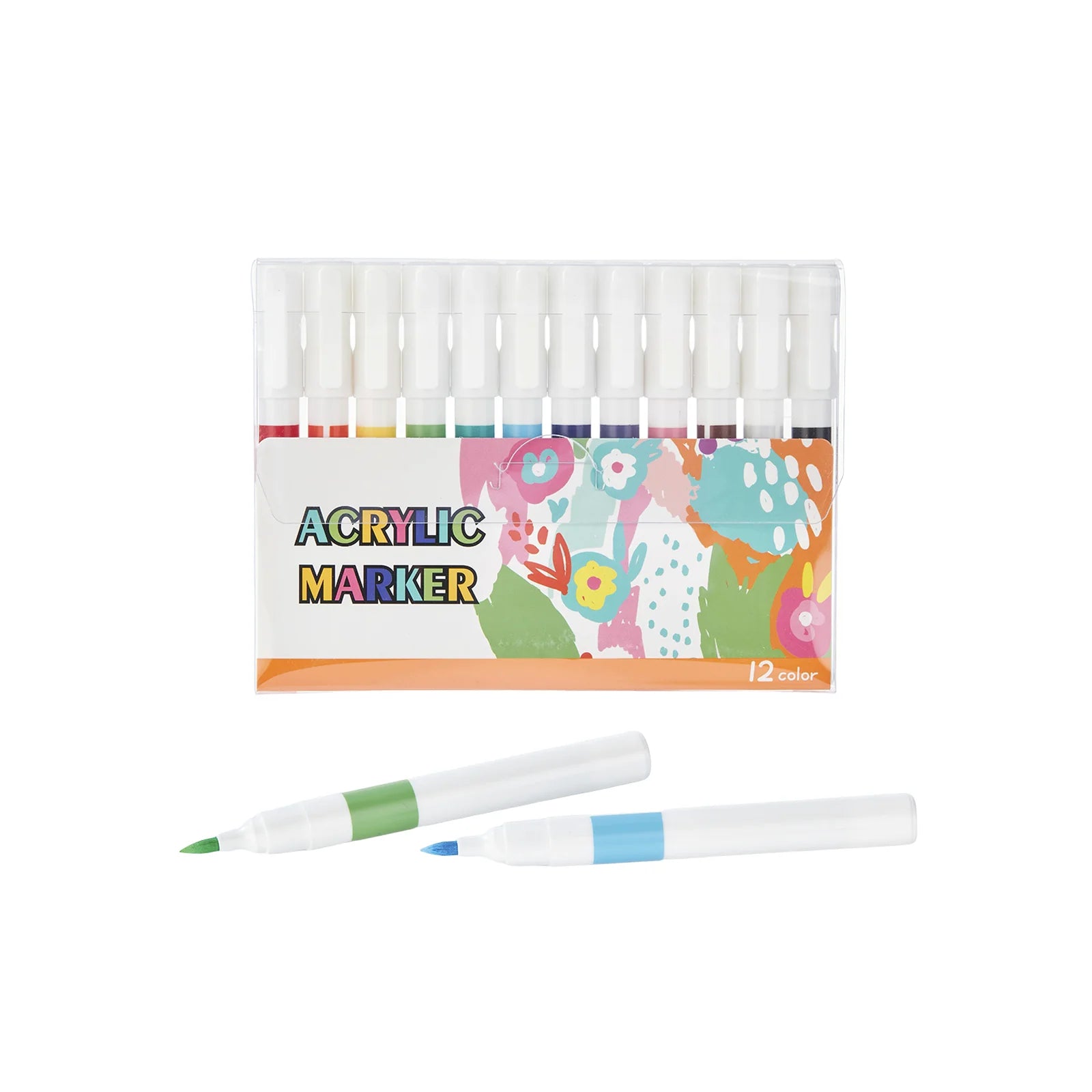 12色アクリルマーカー