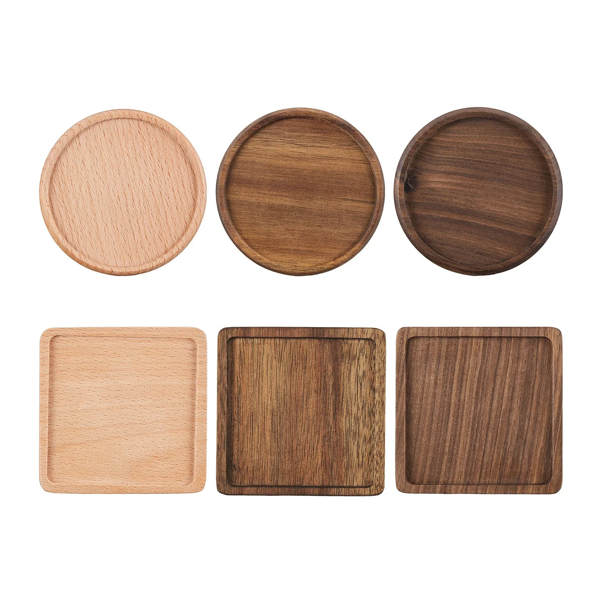 deviseworks 木製コースター xTool-Wooden-Coasters-
