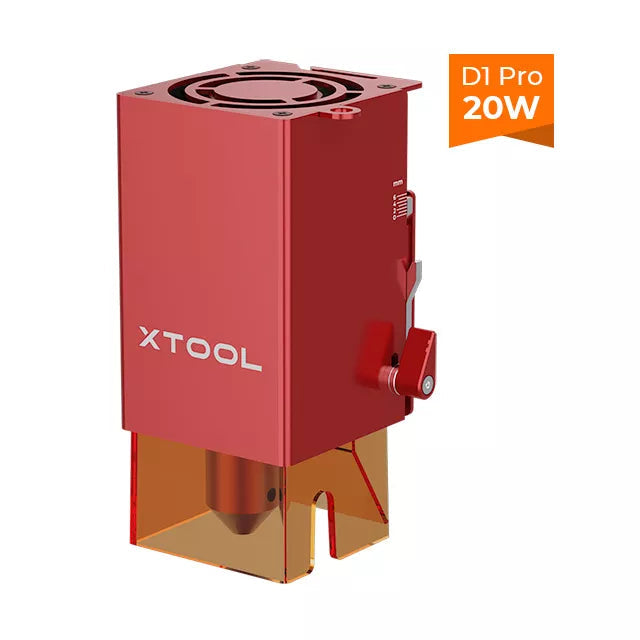 xTool D1 Pro 20W レーザーヘッド D1 Pro 5W/10W レーザー彫刻機専用